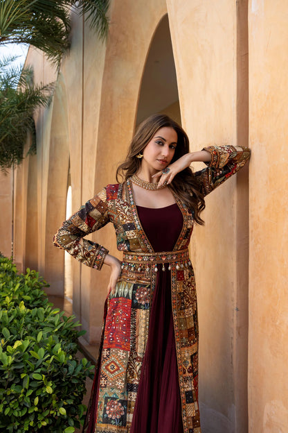 Sway With Grace-Gown Jacket
