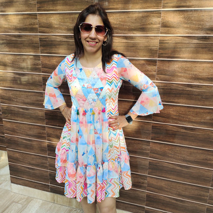 Graceful Peplum Top