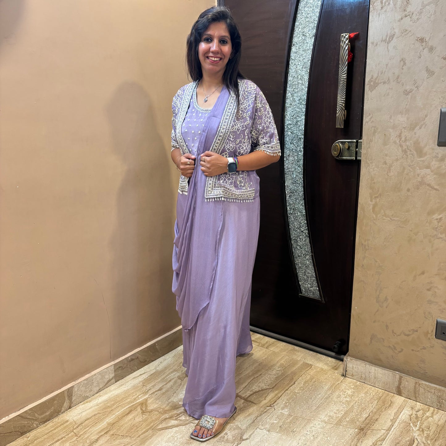 Lavender Luxe Drape Set